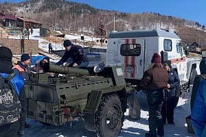 Команда НЦ ПЗСРЧ приняла участие в  IX ледовом переходе «Встреча с Байкалом»