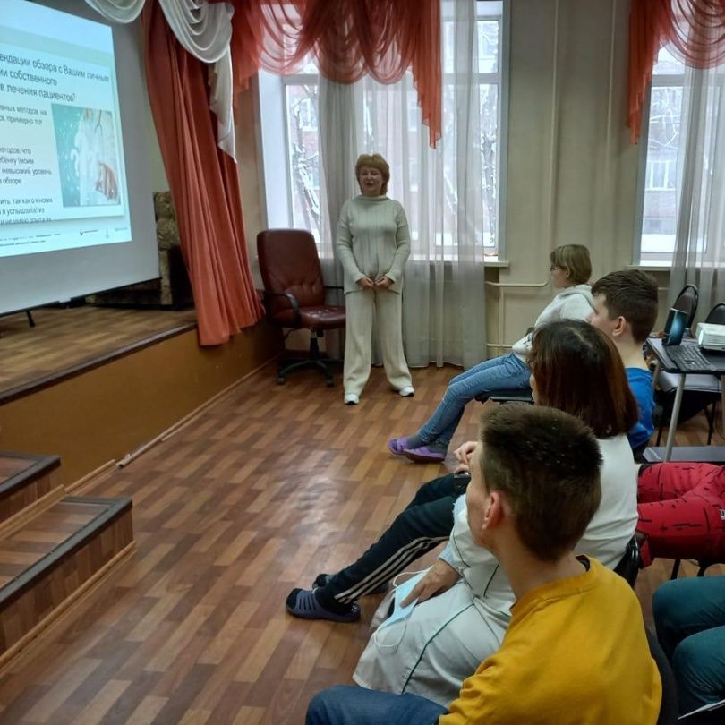 Тематические мероприятия по профилактике заболеваний и поддержке здорового образа жизни прошли в Иркутском реабилитационном техникуме