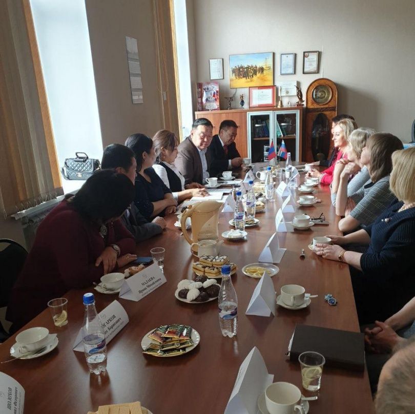 19 апреля с рабочим визитом Научный центр посетила делегация из Монголии