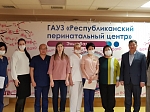 Сотрудники лаборатории сомнологии и нейрофизиологии ФГБНУ НЦ ПЗСРЧ посетили с рабочим визитом Республиканский Перинатальный центр, г. Улан -Удэ