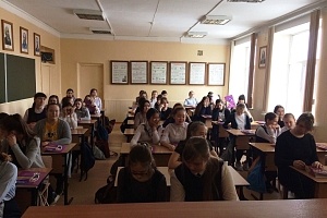Лекции "Твой репродуктивный выбор" для учащихся лицея ИГУ и школы №75 г. Иркутска 